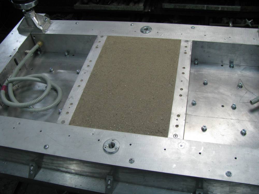 Полость с песком